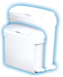 Standard and mini Lady Bins